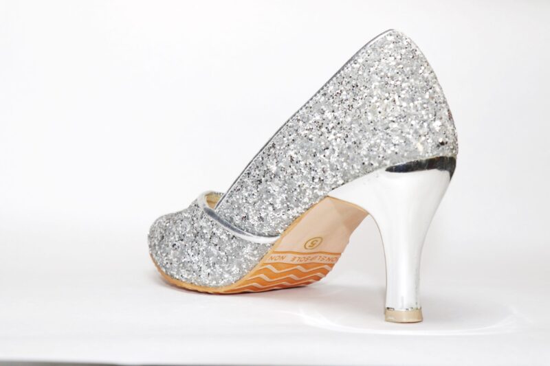 Full Silver Sugar Heels - Image 2