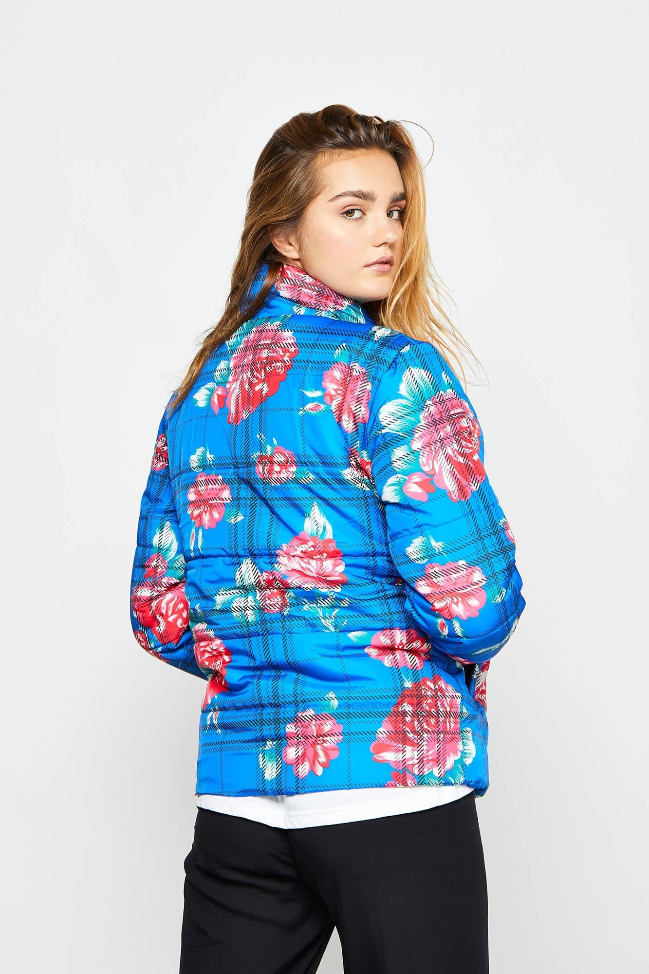 Floral Print Puffer Jacket – LA CHIC PICK