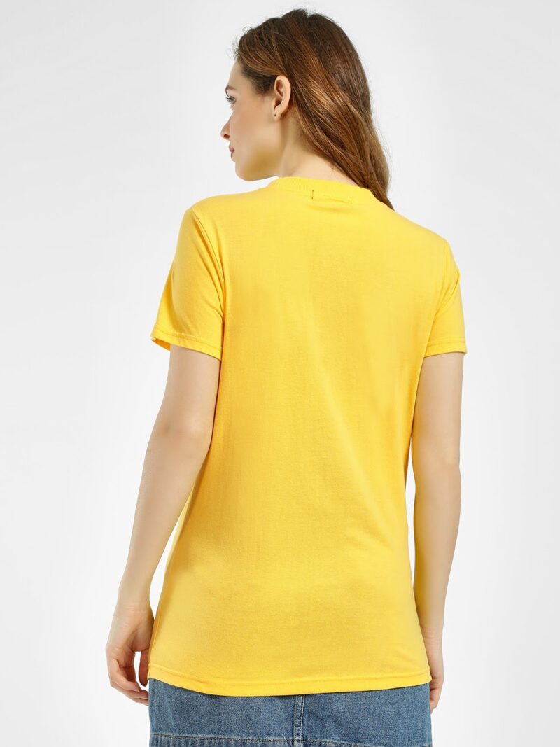 Lazy Panda in Love Yellow Tee - Image 3