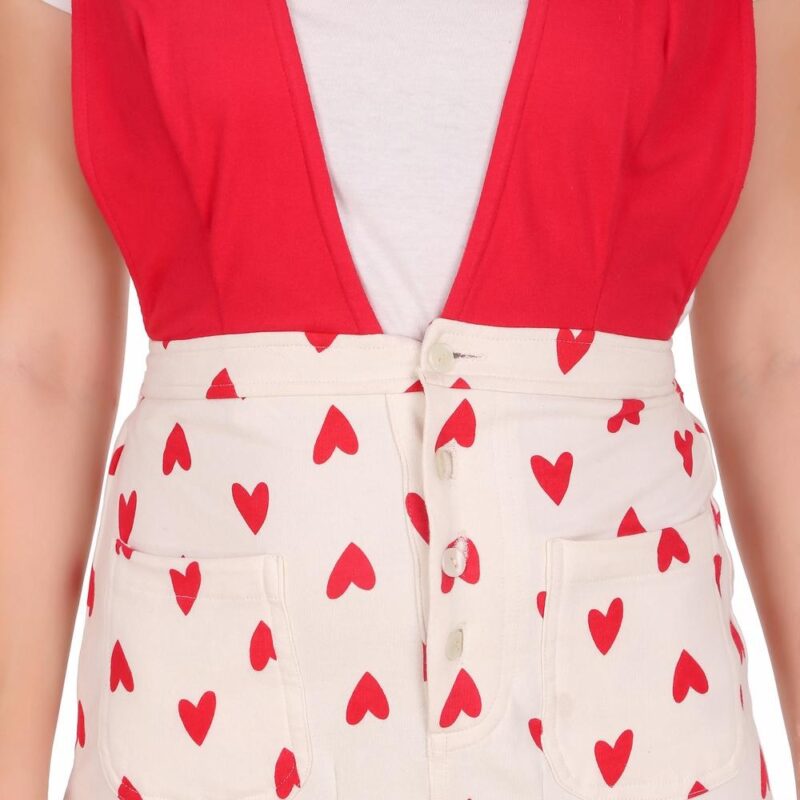 Strap Em Hearts Suspender Skirt - Image 4