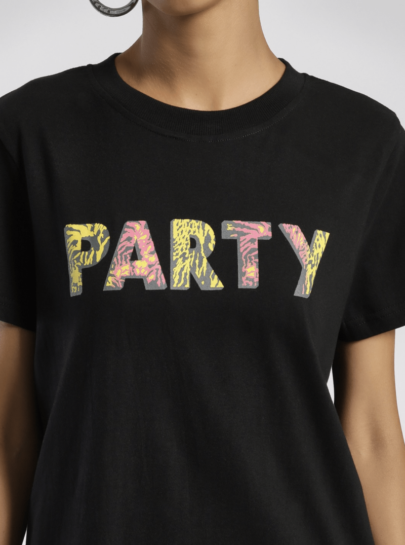 Party Animal Black Tee - Image 2