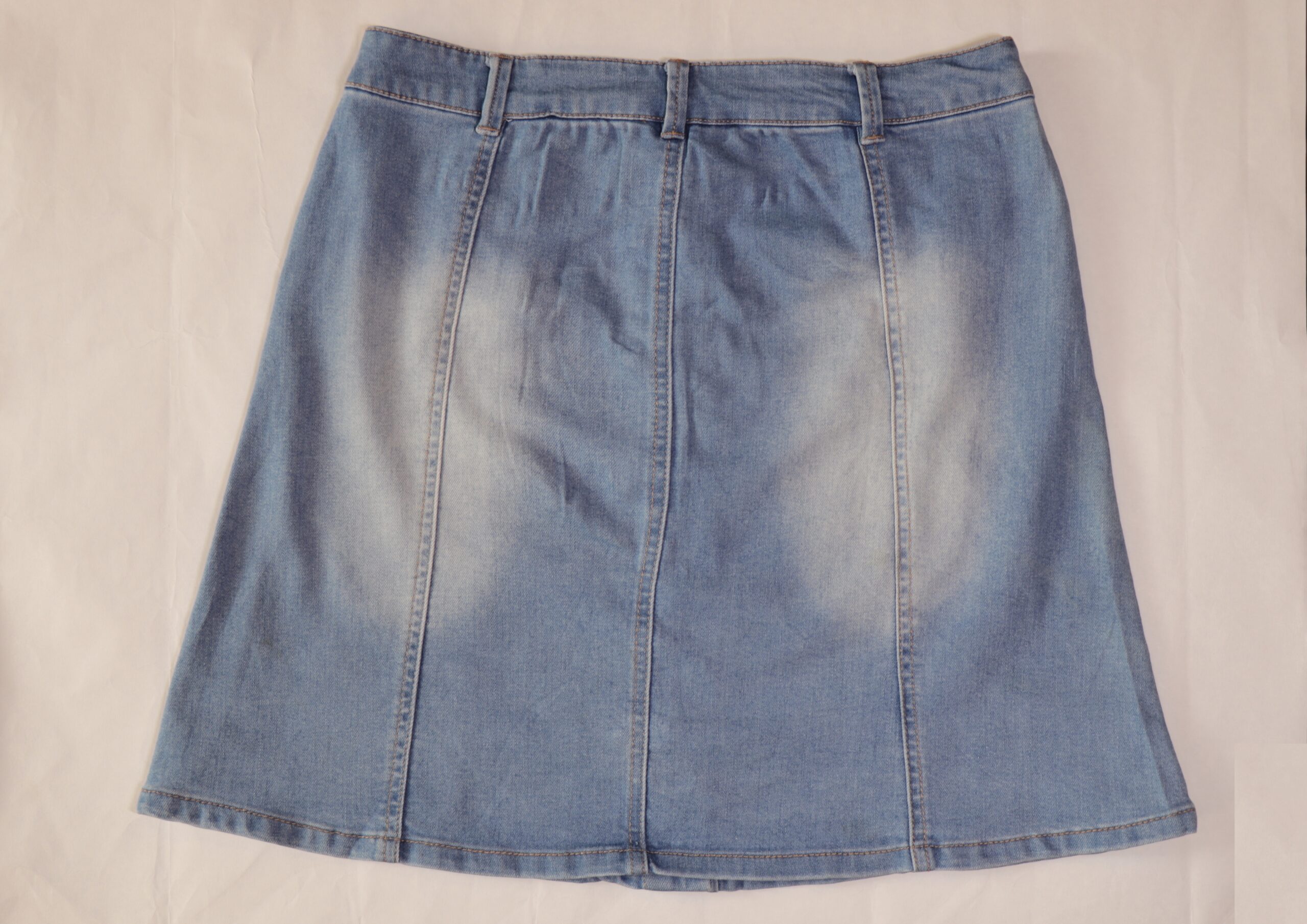 Stacey Light Washed Denim Skirt – LA CHIC PICK