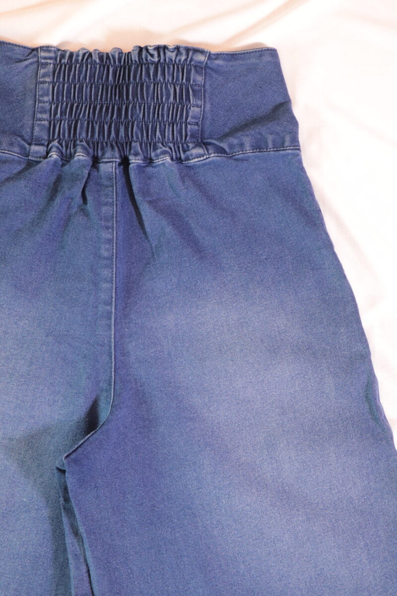 Sasha Wide Legged Denim Pants - Image 4