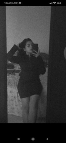 WANDA ZIP FRONT BLACK RIB KNIT DRESS photo review