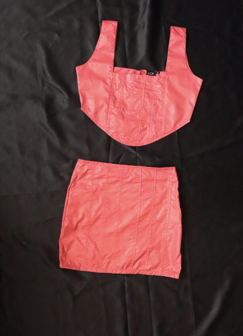 Joyce Corset in Yellow | Aqua | Red | Orange | Pink - Image 6