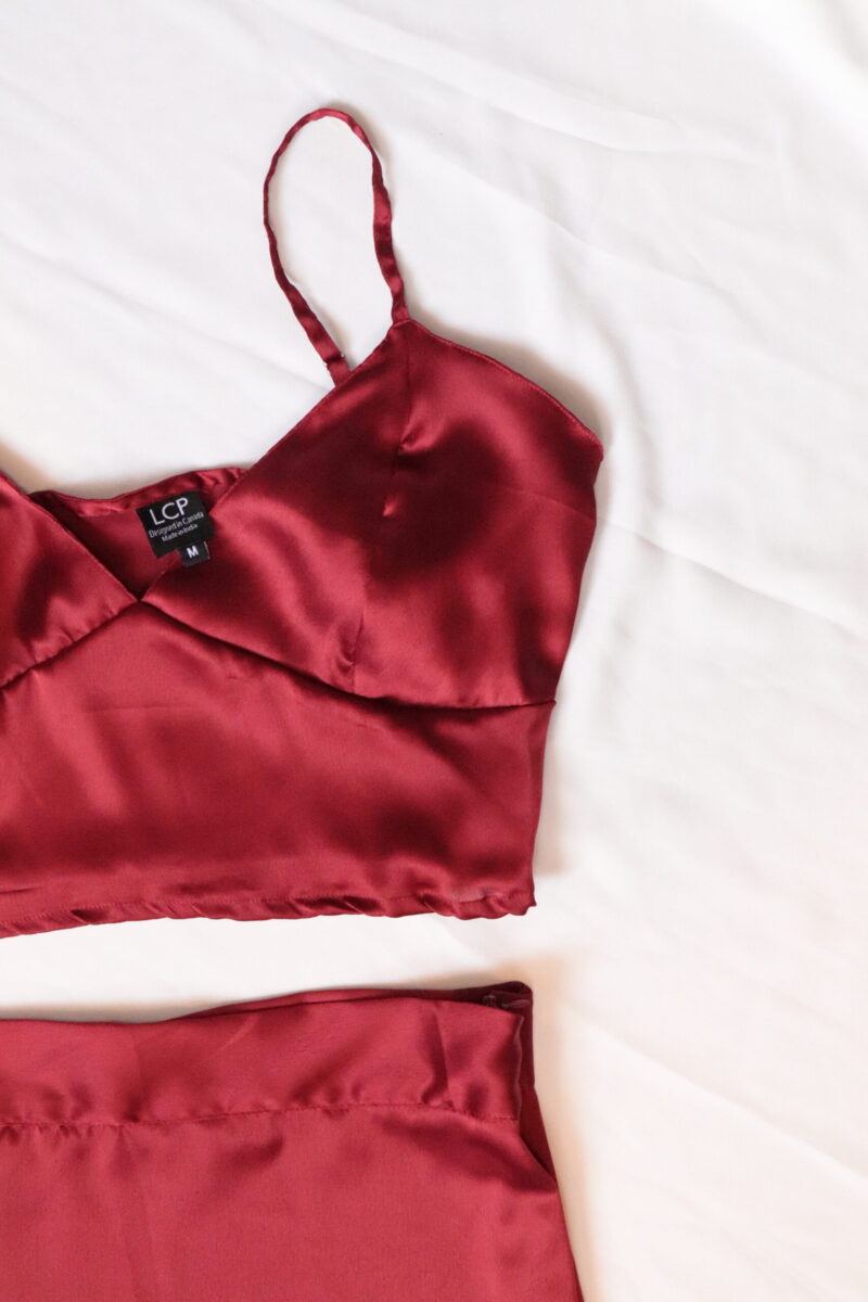 Grace Bralette Top & Mini Skirt Set - Image 2