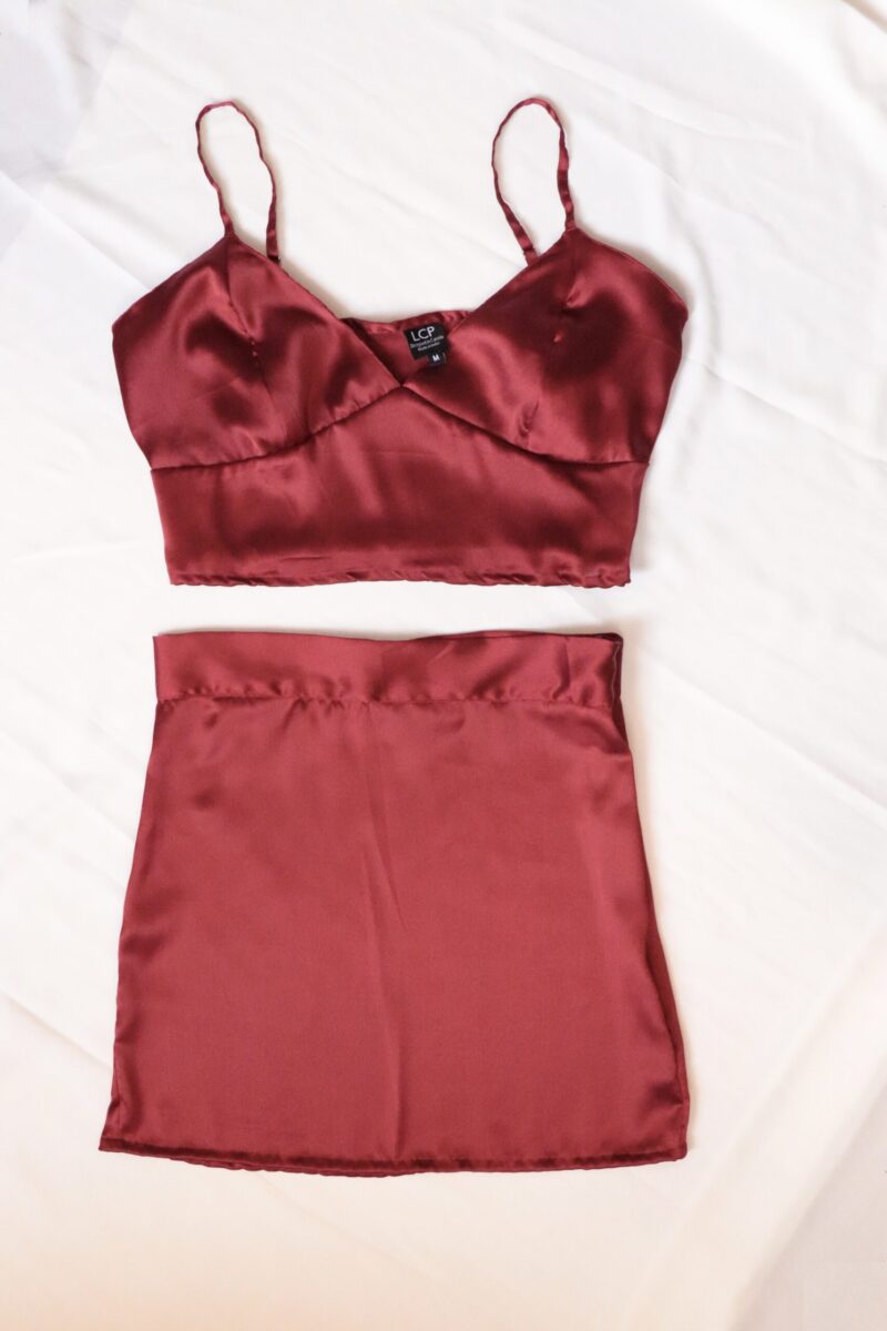 Grace Bralette Top & Mini Skirt Set - Image 3