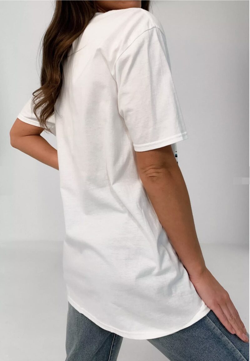 Drifter Graphic White Tee - Image 2