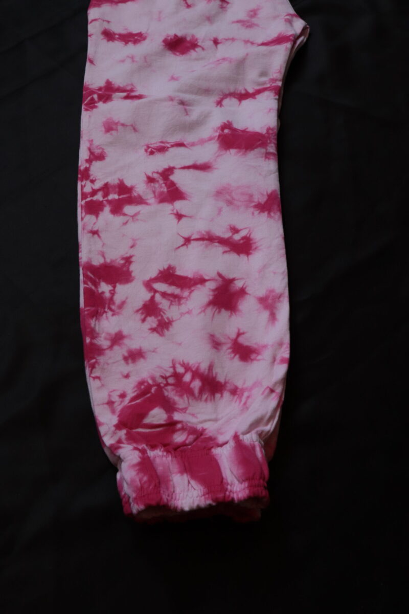 Polly Acid Wash Coord Set in Pink & Green - Image 5
