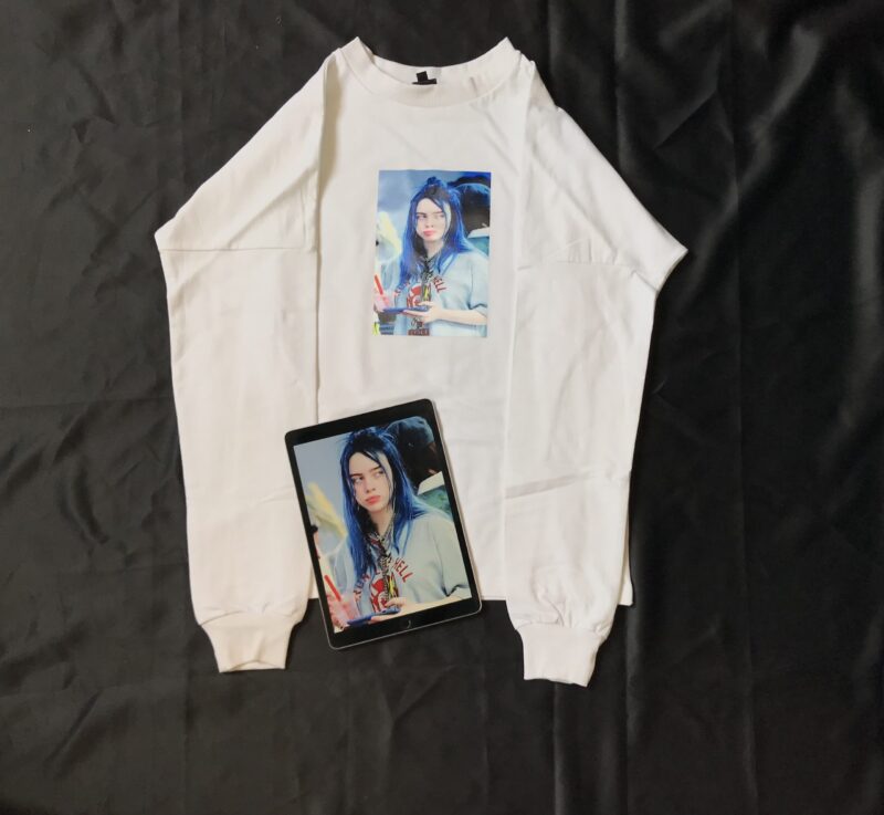 Korean Oversized Billie Eilish Sweat - Image 4