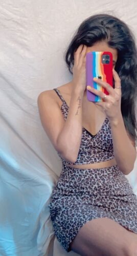 Jessy Leopard Bralette Top & Mini Skirt Set photo review