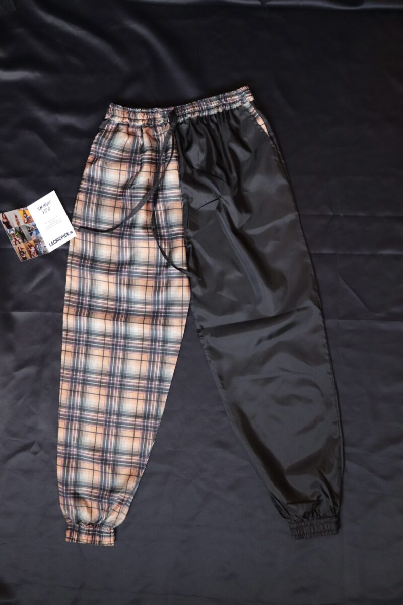Naomi Check Black Clash Jogger - Image 3