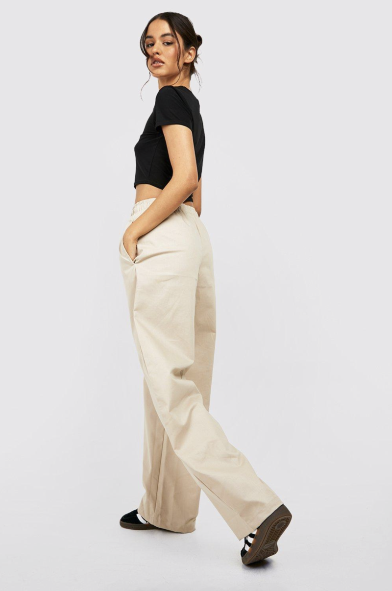 Rina Low Waist Parachute Pants - Image 2
