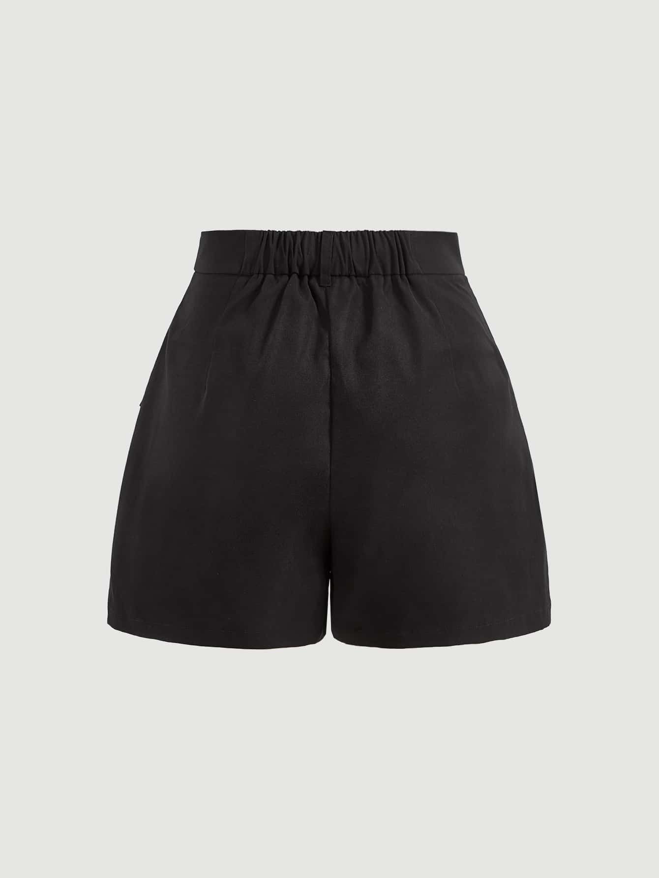 Lexy Black Cargo Shorts – LA CHIC PICK