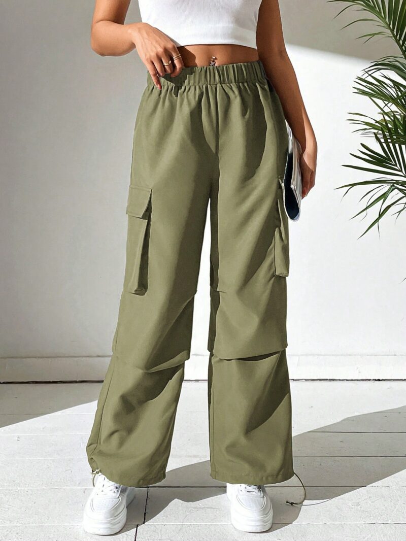 Penny Green Oversized Parachute Pants - Image 2