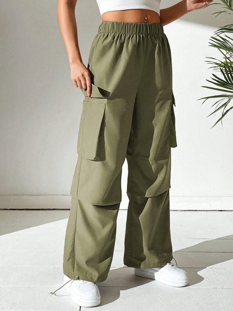 Penny Green Oversized Parachute Pants - Image 5