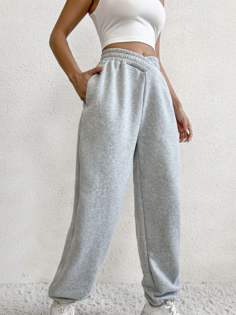 Denise Grey Fleece Sweatpants - Image 6