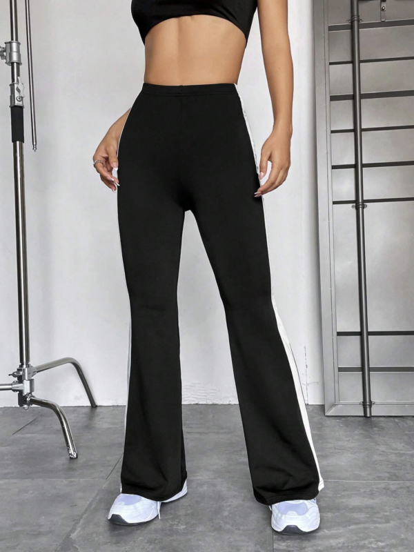 Black Satin Wide Leg High Waisted Trousers – LA CHIC PICK