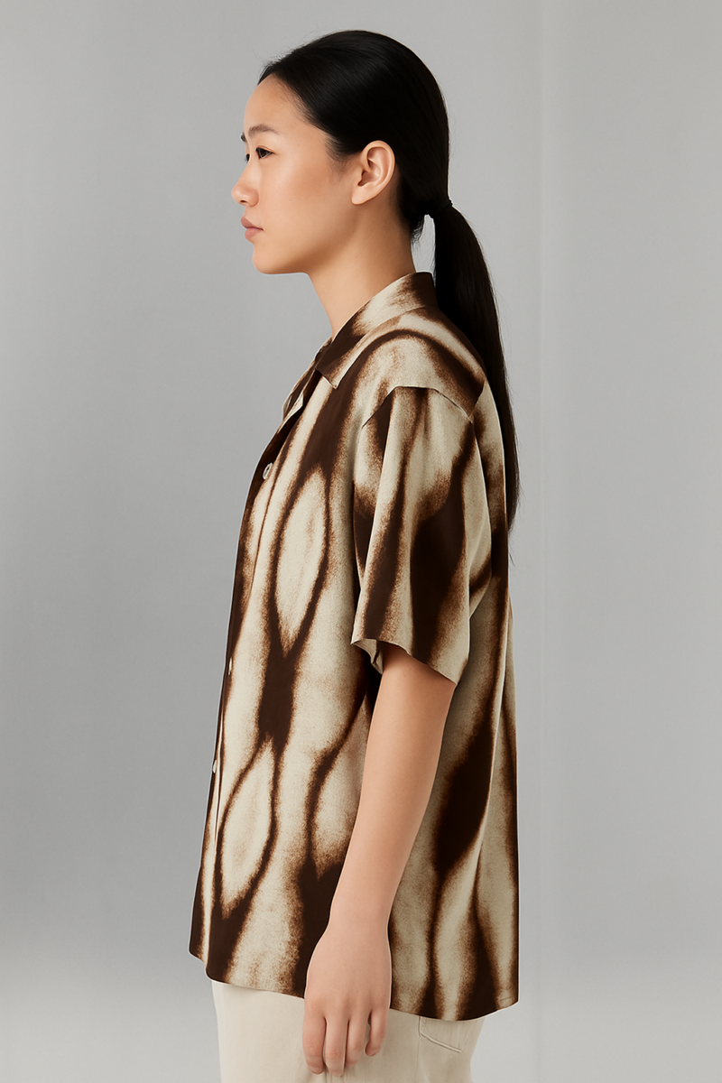 Ady Tie Dye Relaxed Fit Shirt - Image 2