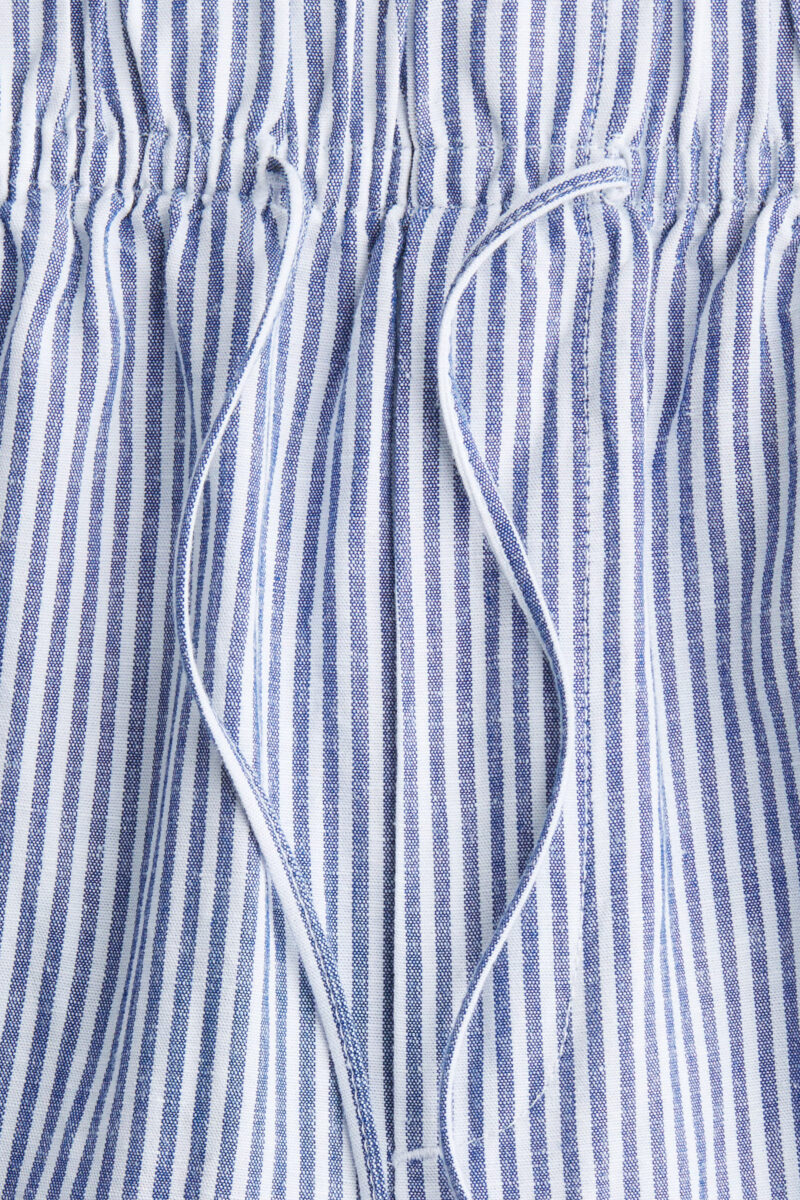 Nancy Blue Striped Relaxed Fit Jogger - Image 4