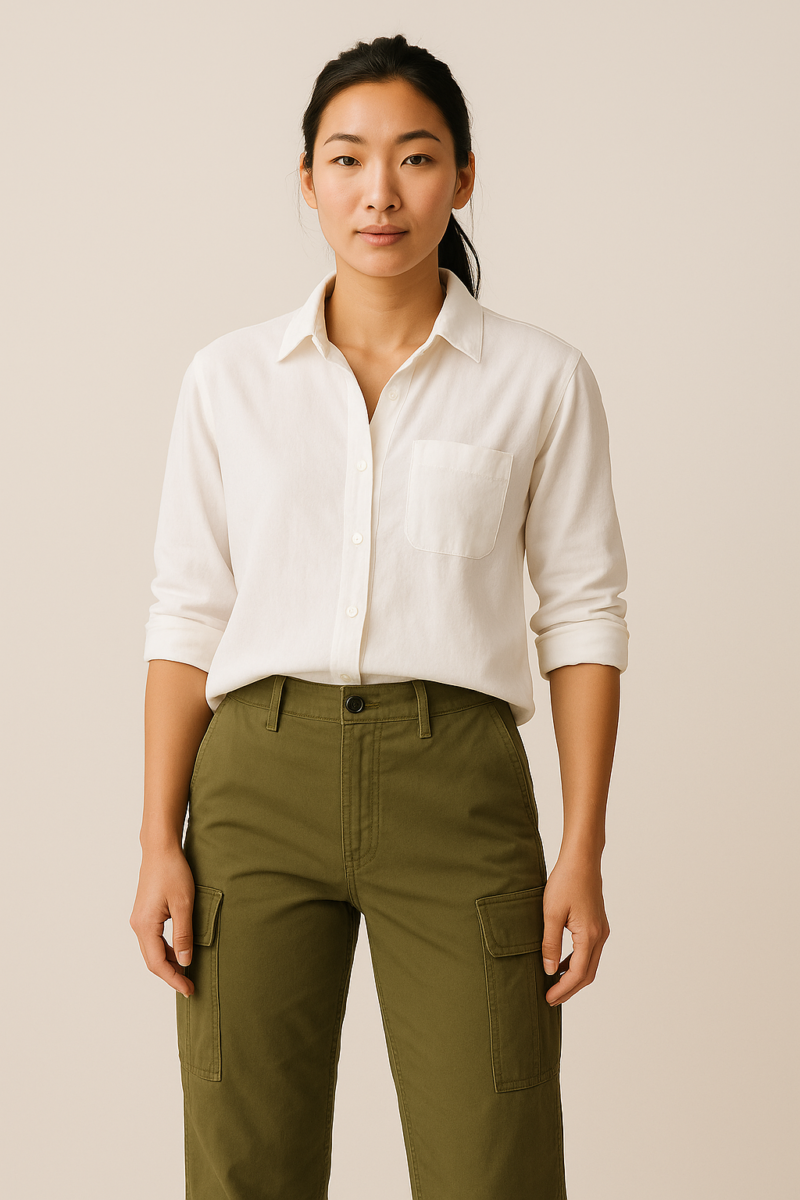 Kimmy Green Cargo Pants