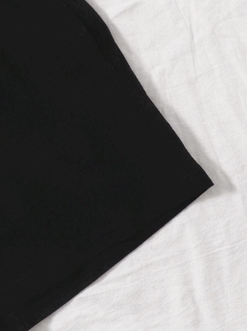 Julia Black Cotton Shirt & Shorts Coord Set - Image 4