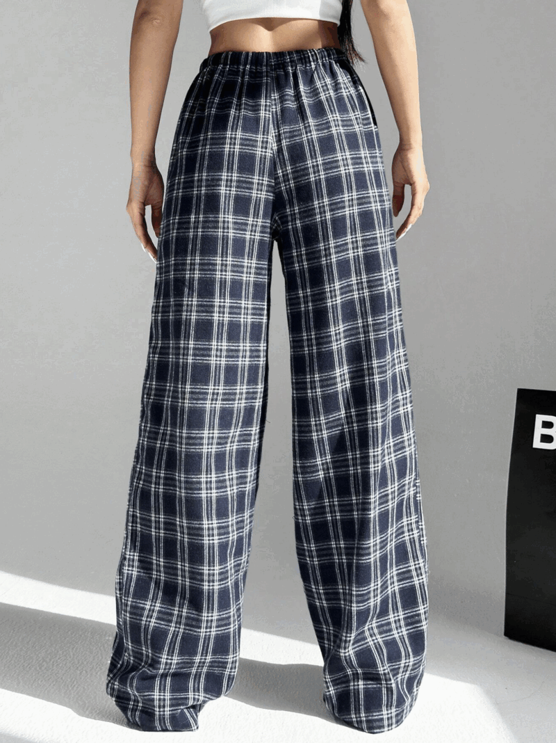 Kiani Blue Relaxed Fit Cotton Jogger - Image 2