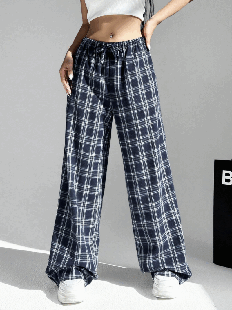 Kiani Blue Relaxed Fit Cotton Jogger - Image 3