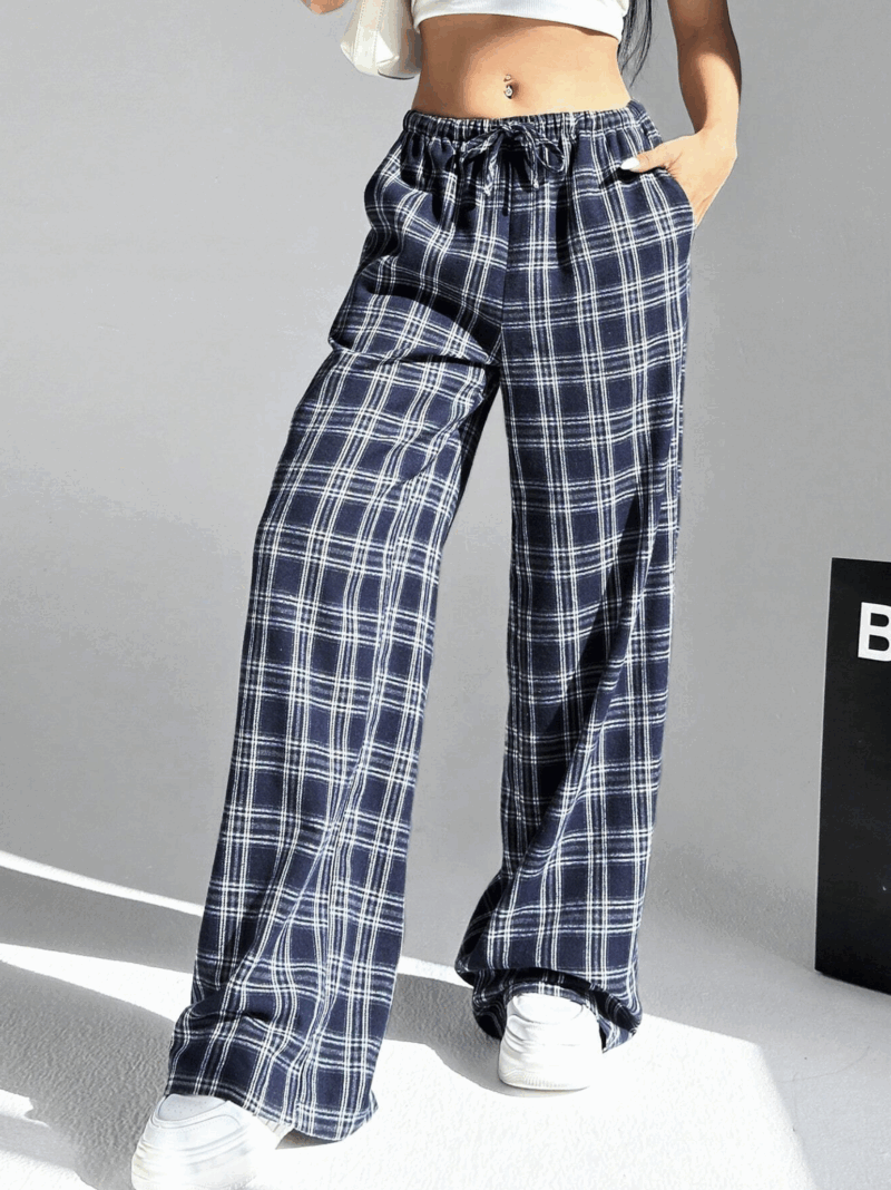 Kiani Blue Relaxed Fit Cotton Jogger - Image 5