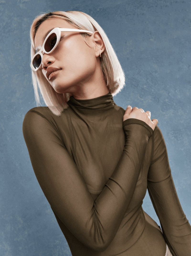 Denny Green Mesh Full Sleeves Bodysuit - Image 3