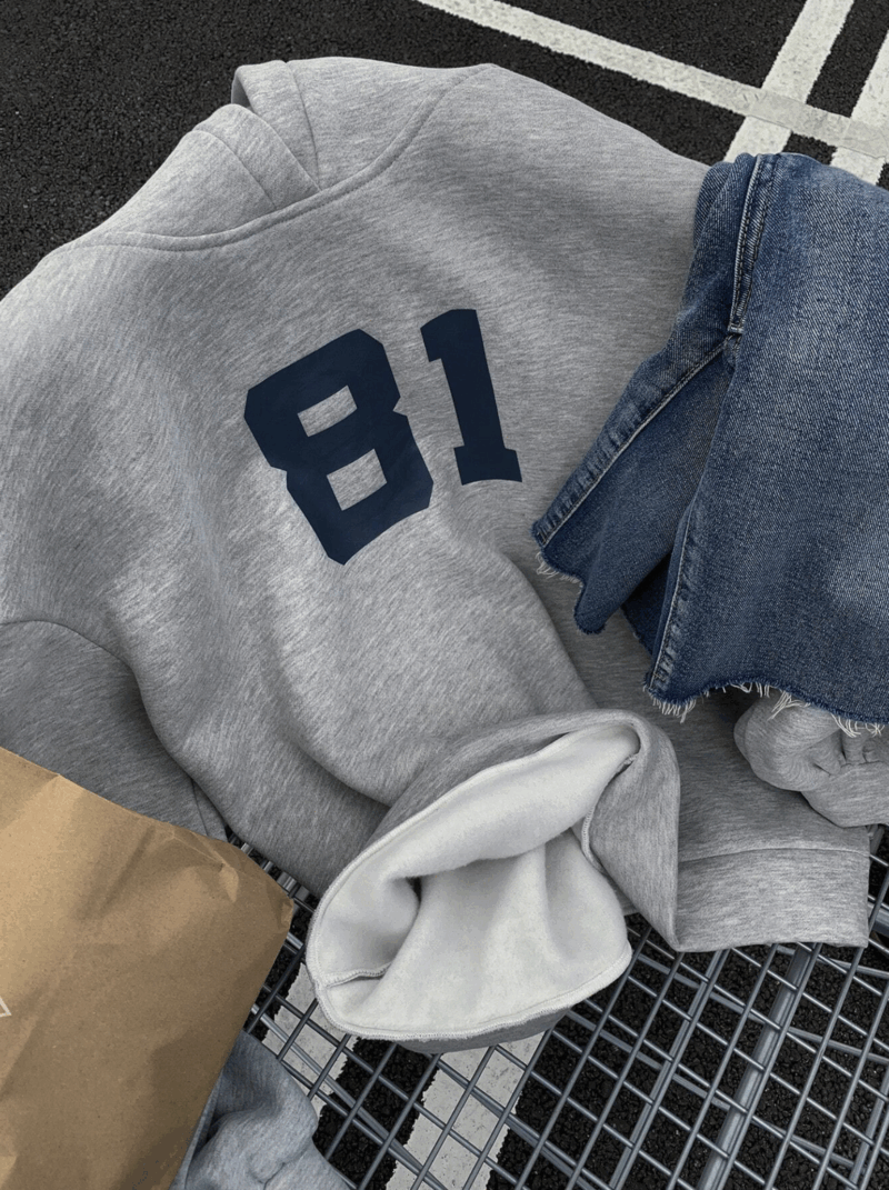 Siddy Grey Oversized Printed Hoodie - Image 8