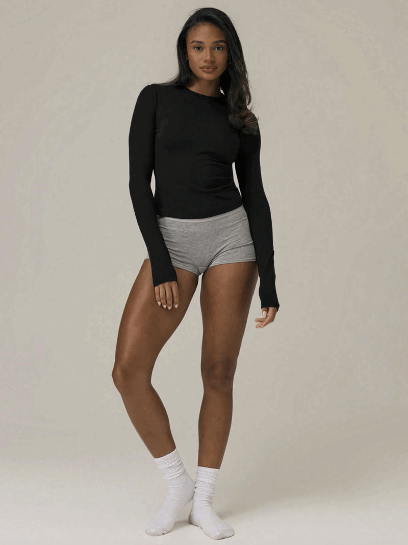 Alisha Black Full Sleeves Top - Image 5