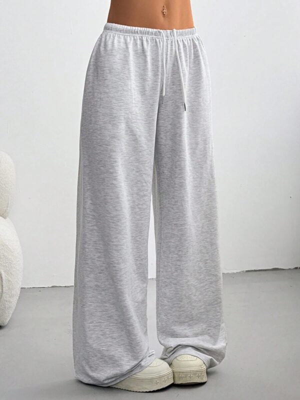 Deana Grey Relaxed Fit Fleece Jogger