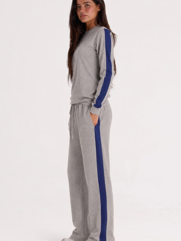 Alice Grey Sweatshirt & Sweatpants Lounge Set